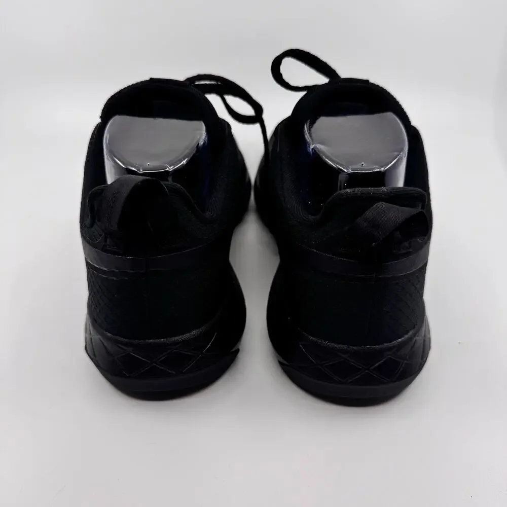 Reebok Shoes Running Black Low Top Mens 7.5 Athletic Sneakers Minimalist Gym